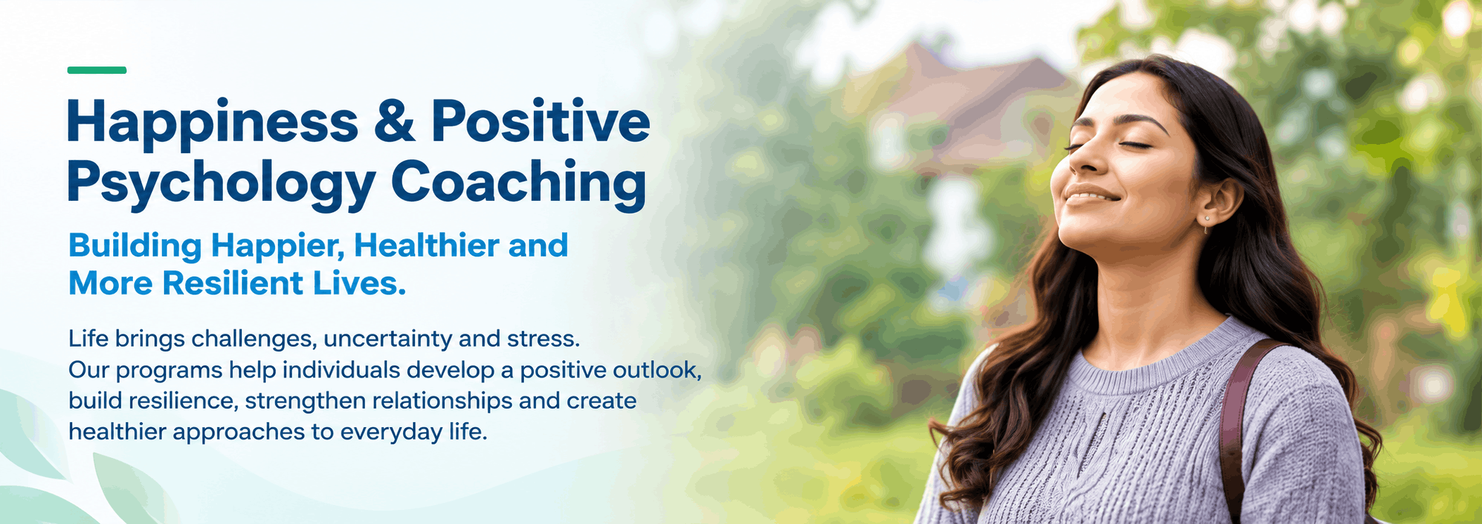 Happiness & Positive Psychology Coaching